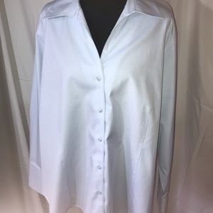 Jones New York blue blouse